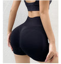 Womens High-Waisted Yoga Shorts