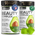 Biotin and Collagen Peptide Gummies for Hair Growth Skin Nails 12000 Mcg Biotin