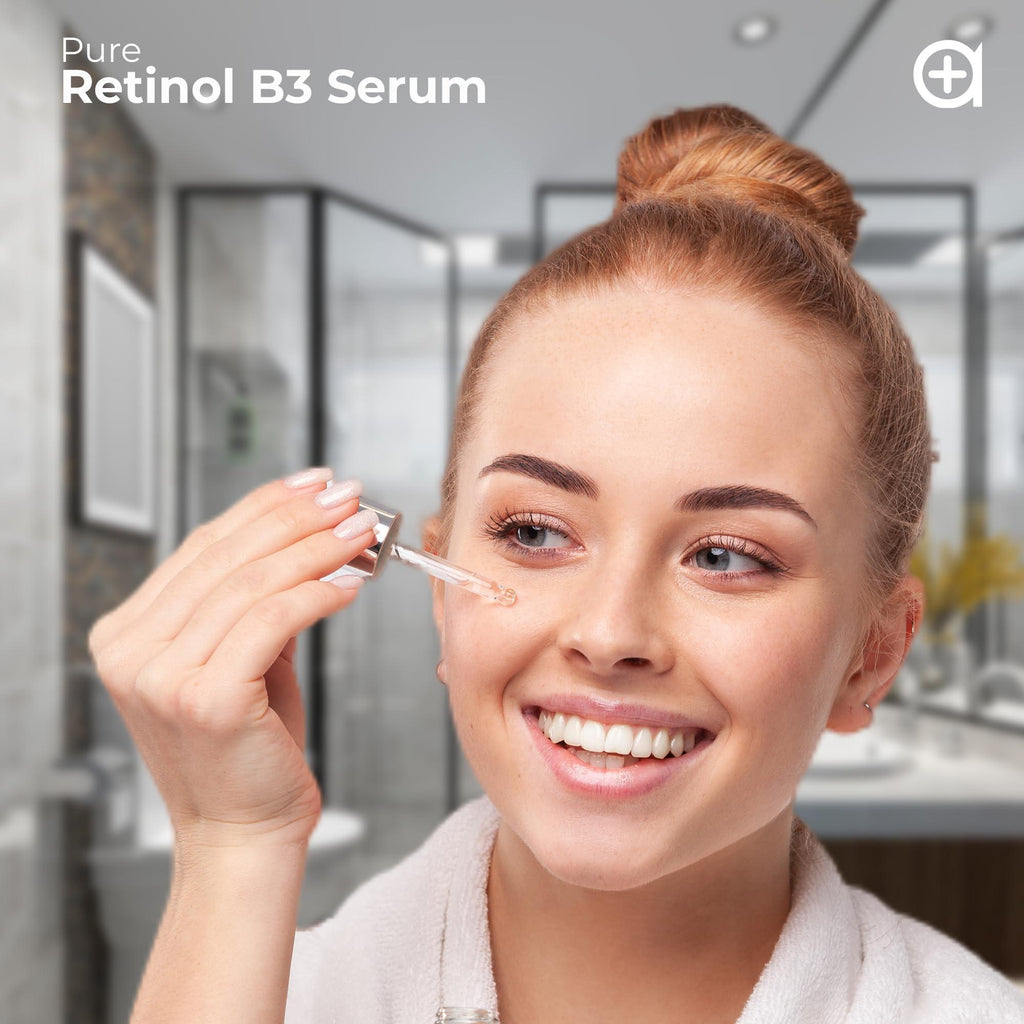 Resurfacing Retinol Serum for Face with Vitamin B3 Pure Retinol Serum Anti Age