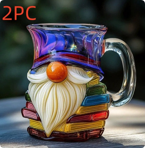 Painted Book Coffee Cup Unique Book Stacking Coffee Cup