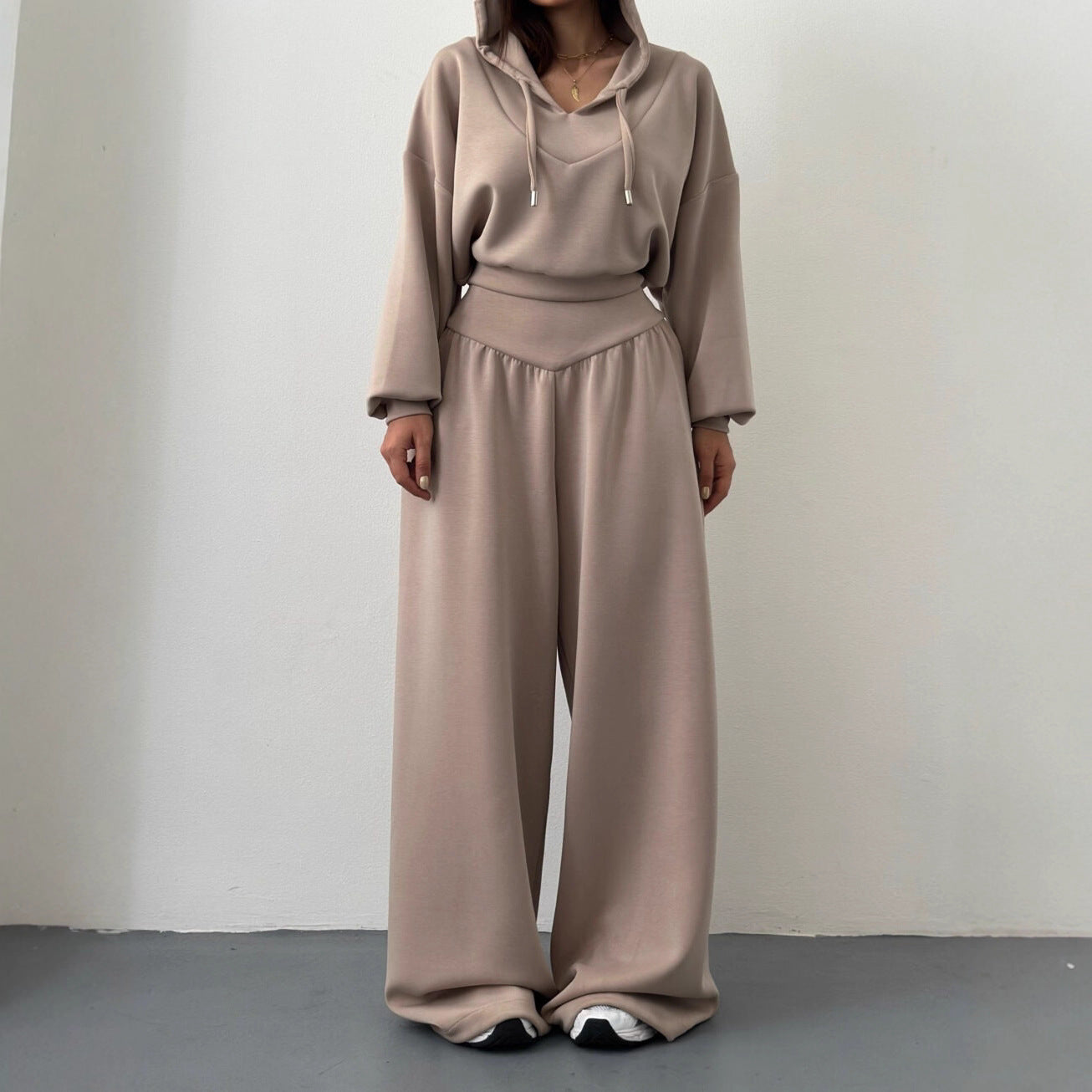 Women's Casual Hooded Tracksuit Set