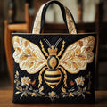 Digital Print Floral Canvas Tote Bag