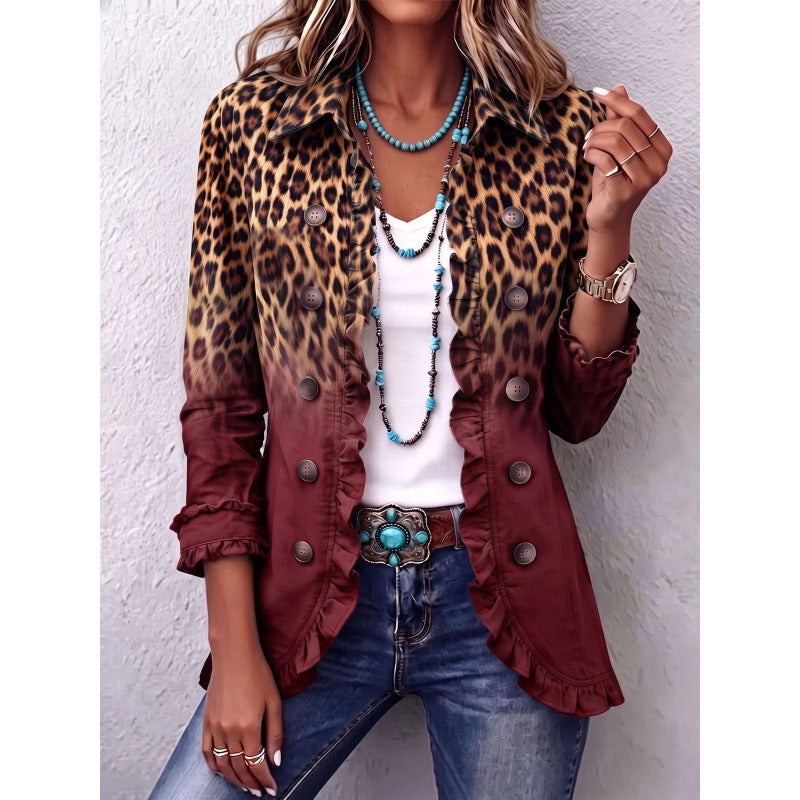 Women's fashionable long-sleeved