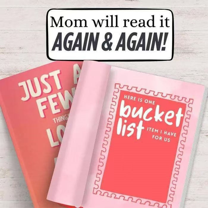Just aFew Things I Love About You Mom Fill-In Book