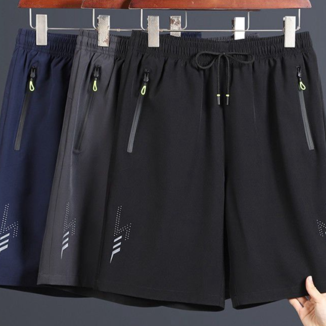 Mens Quick-Dry Fitness Shorts