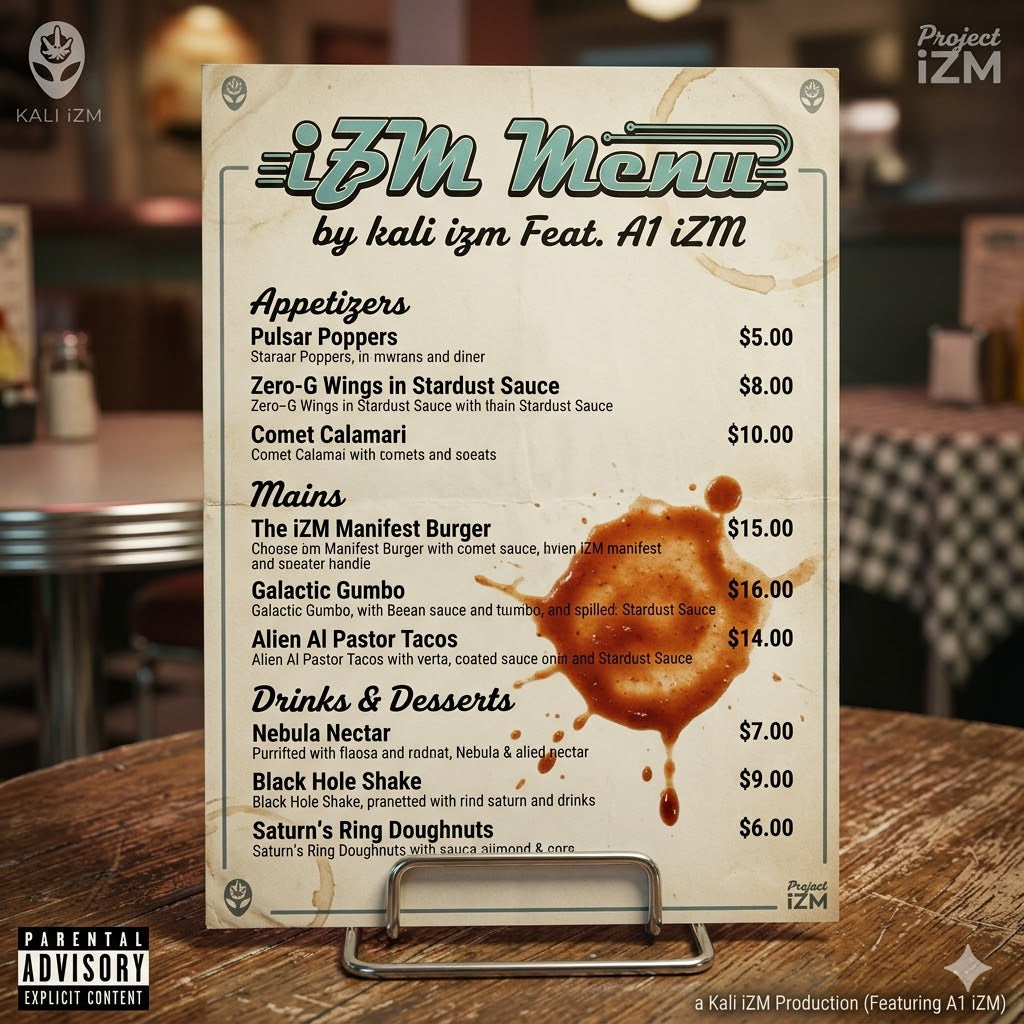 iZM Menu