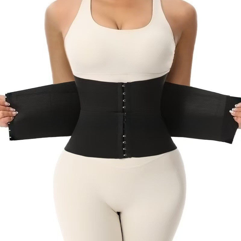 Elastic Waist Trainer Corset with Back Support