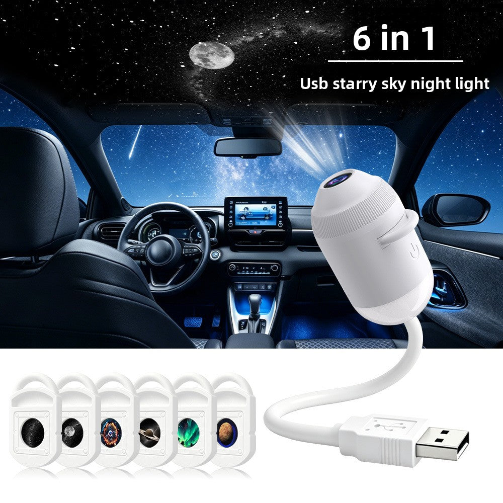 USB Star Projector Night Light