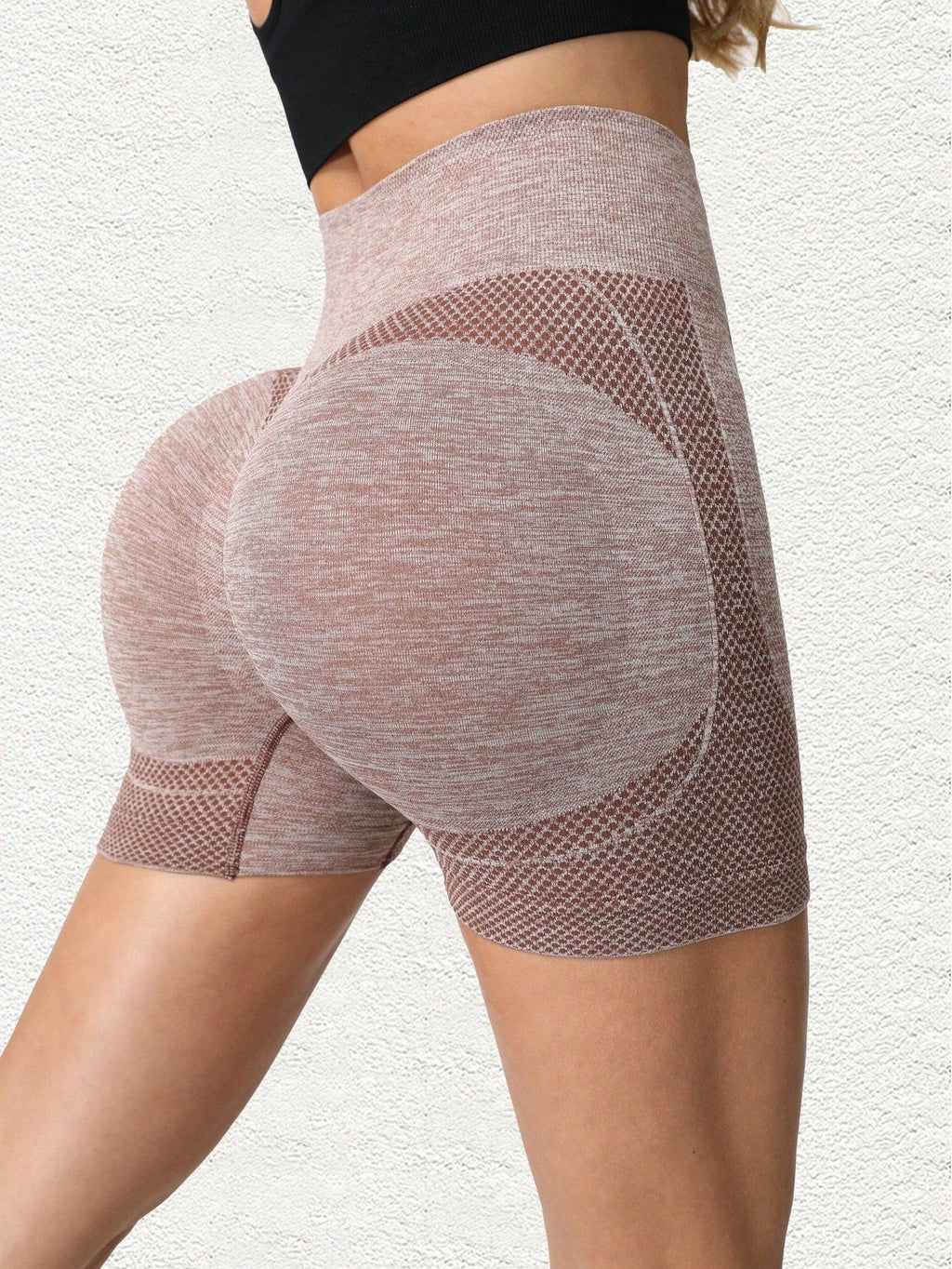 Womens High-Waisted Yoga Shorts