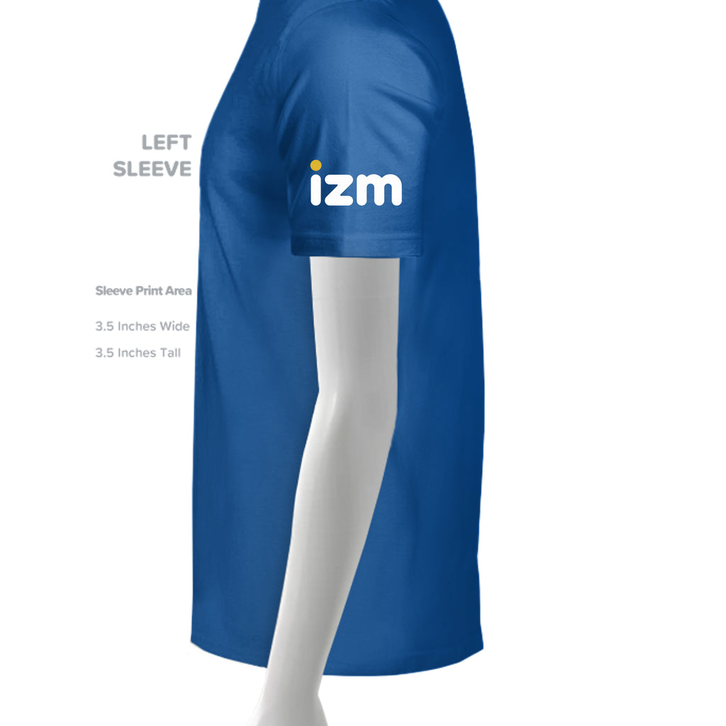 NEON BLUE - G500 - SLEEVE_LEFT