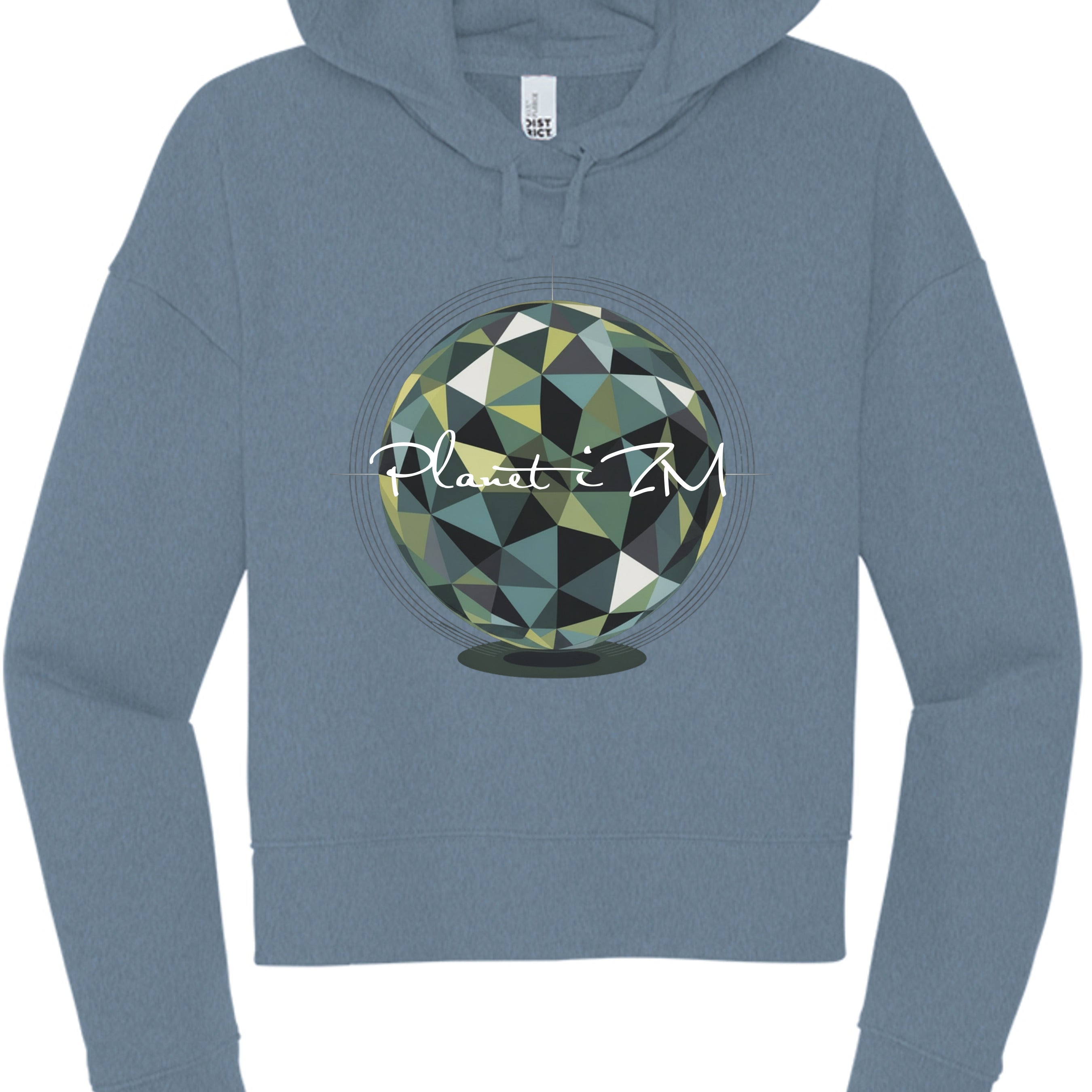 Flint Blue Heather - DT6101 - FRONT