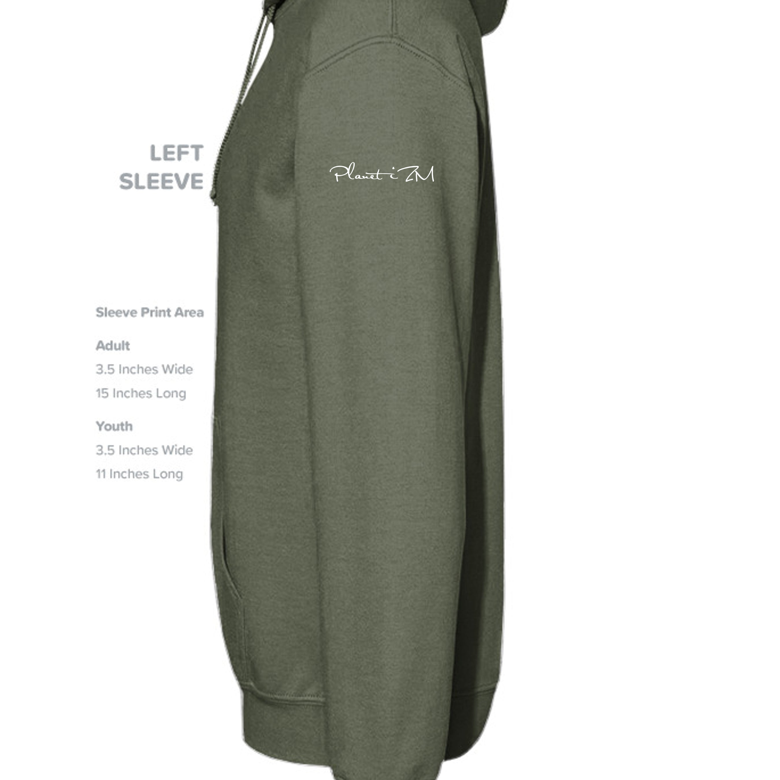 MILITARY GREEN - B7502 - SLEEVE_LEFT