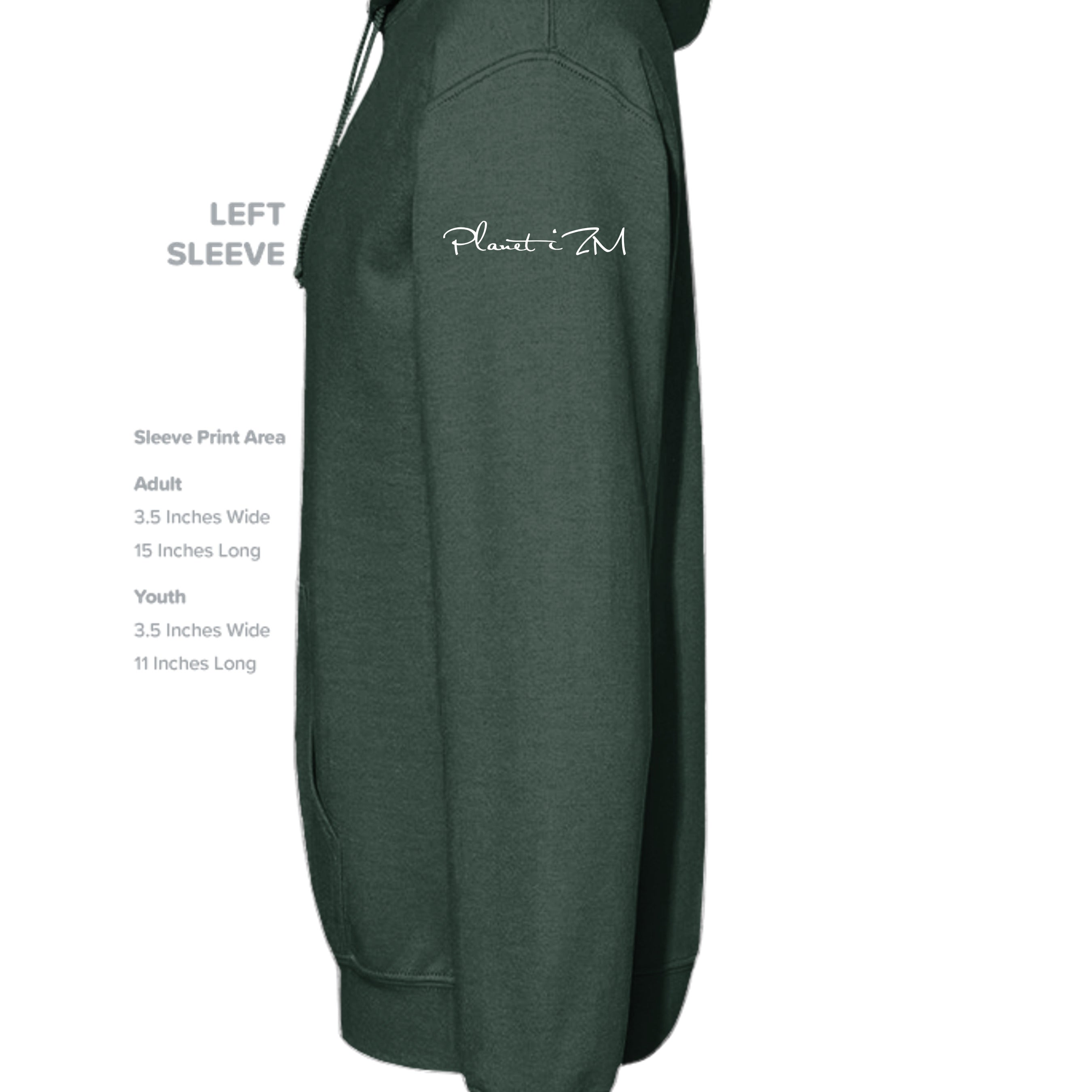 FOREST GREEN - 9303 - SLEEVE_LEFT