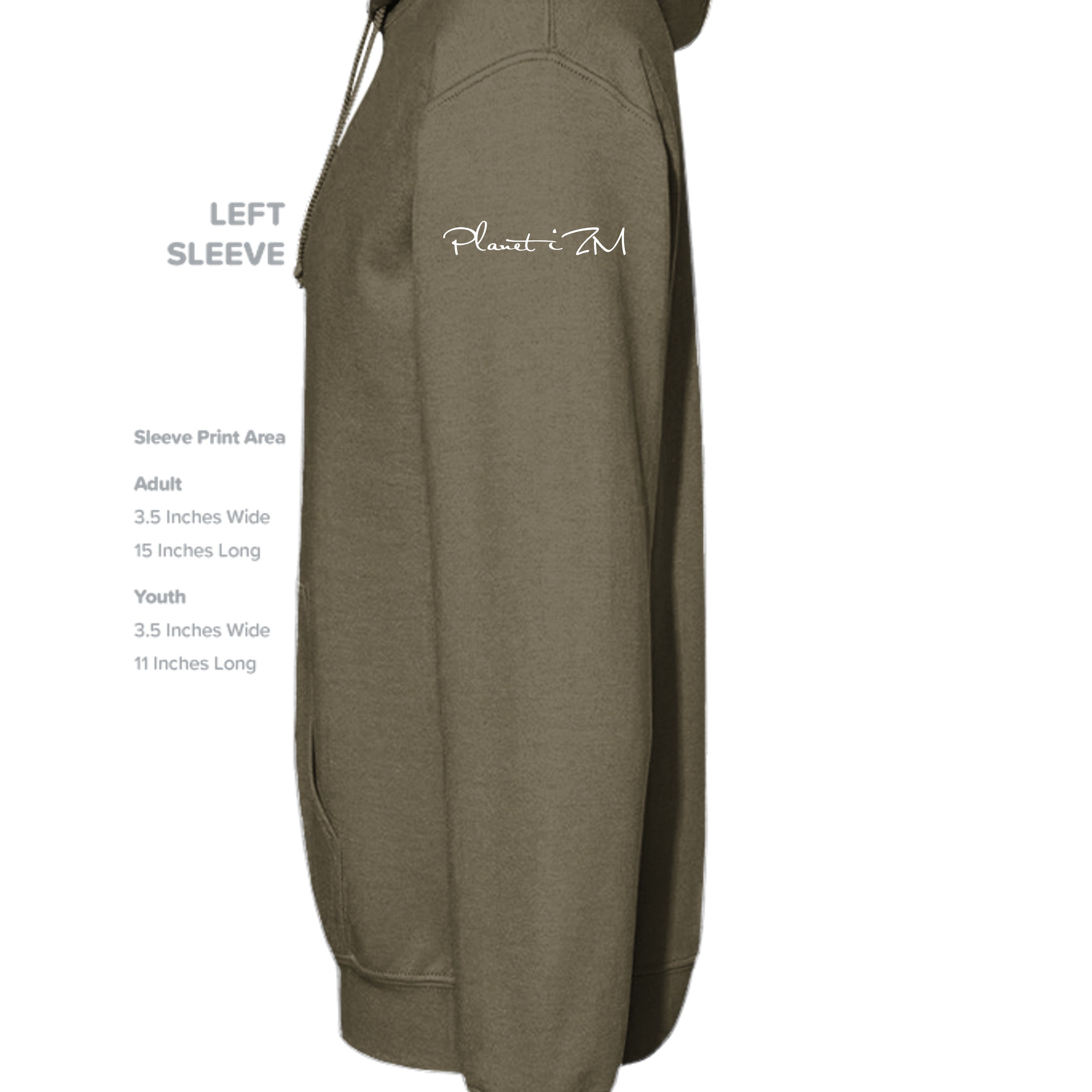 MILITARY GREEN - 9303 - SLEEVE_LEFT