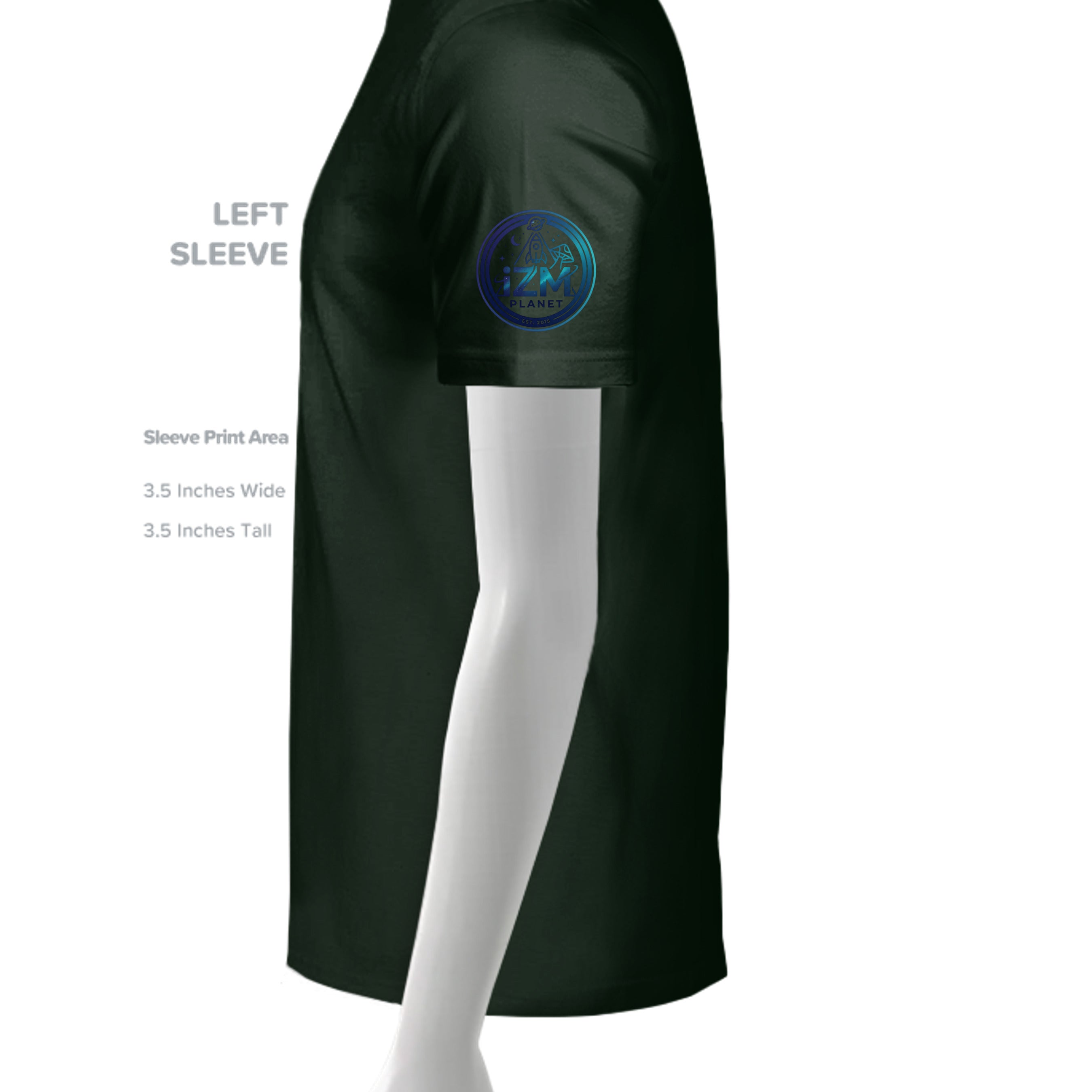 FOREST GREEN - G640 - SLEEVE_LEFT