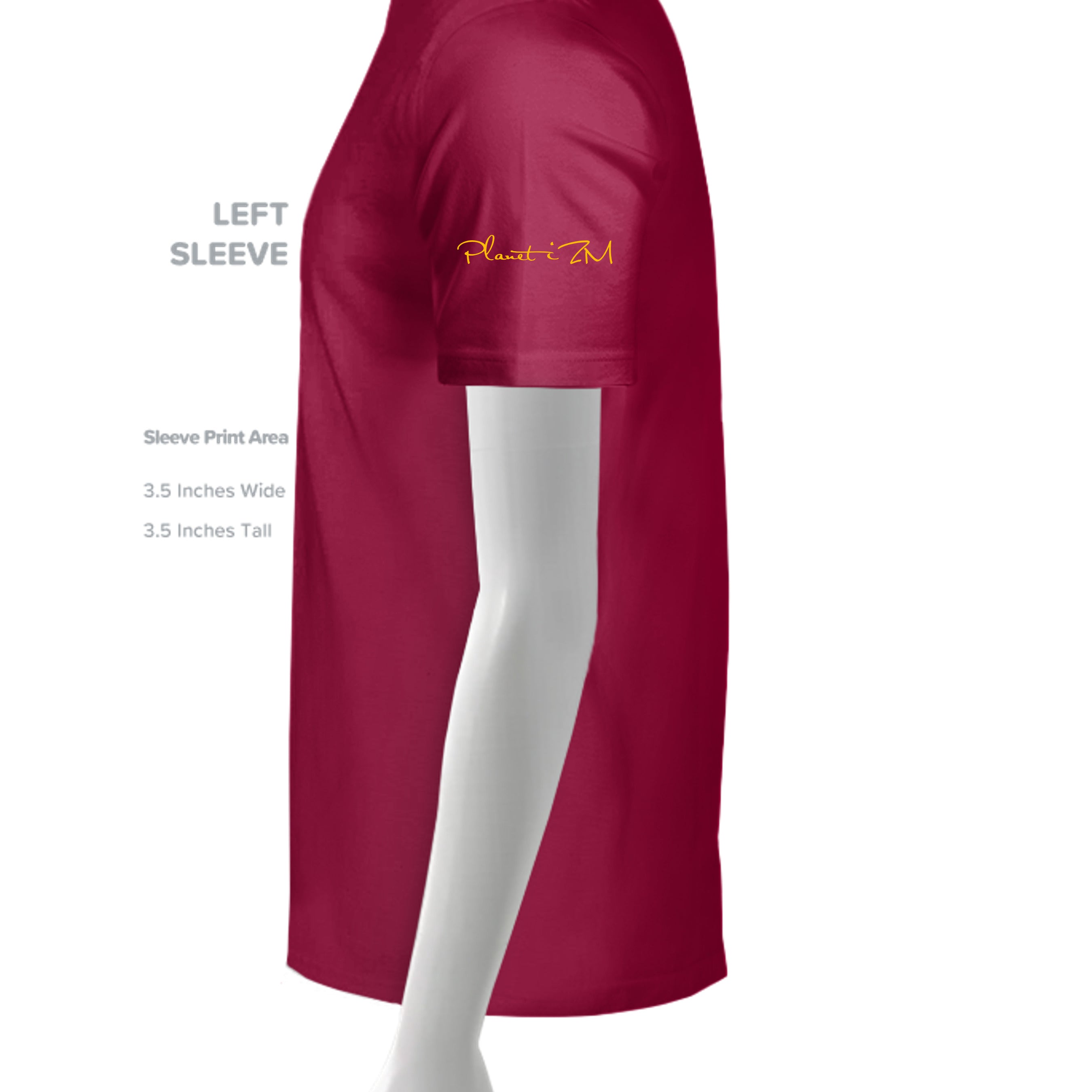 CARDINAL RED - G200 - SLEEVE_LEFT