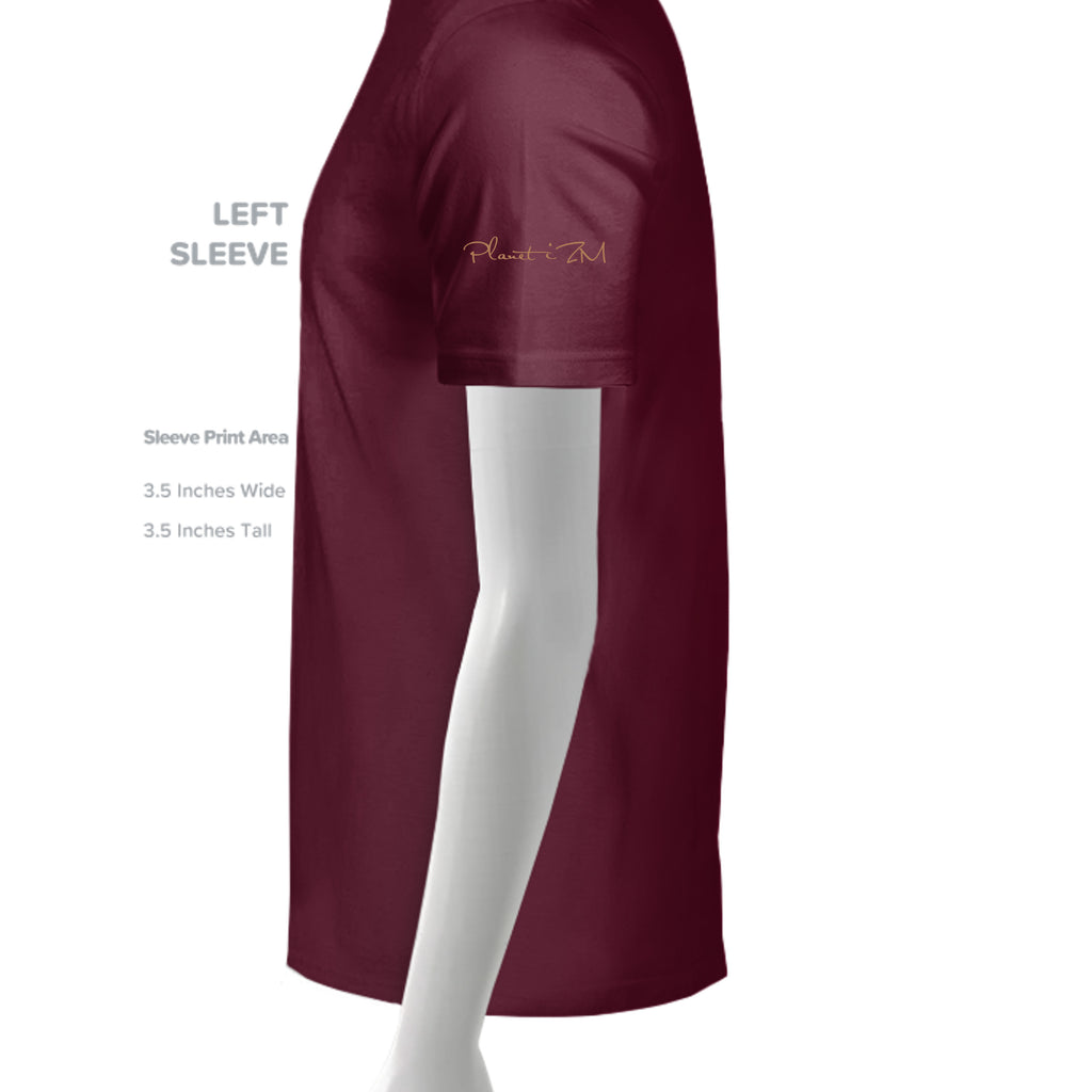 MAROON - G500 - SLEEVE_LEFT
