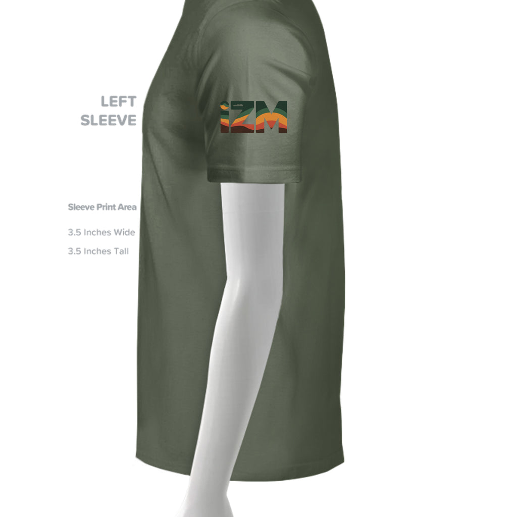 MILITARY GREEN - G200 - SLEEVE_LEFT